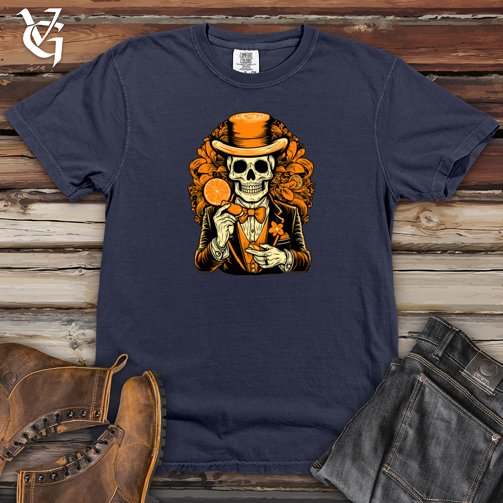 Viking Goods Gilded Citrus Wealth Heavy Cotton Comfort Colors Tee Navy / L