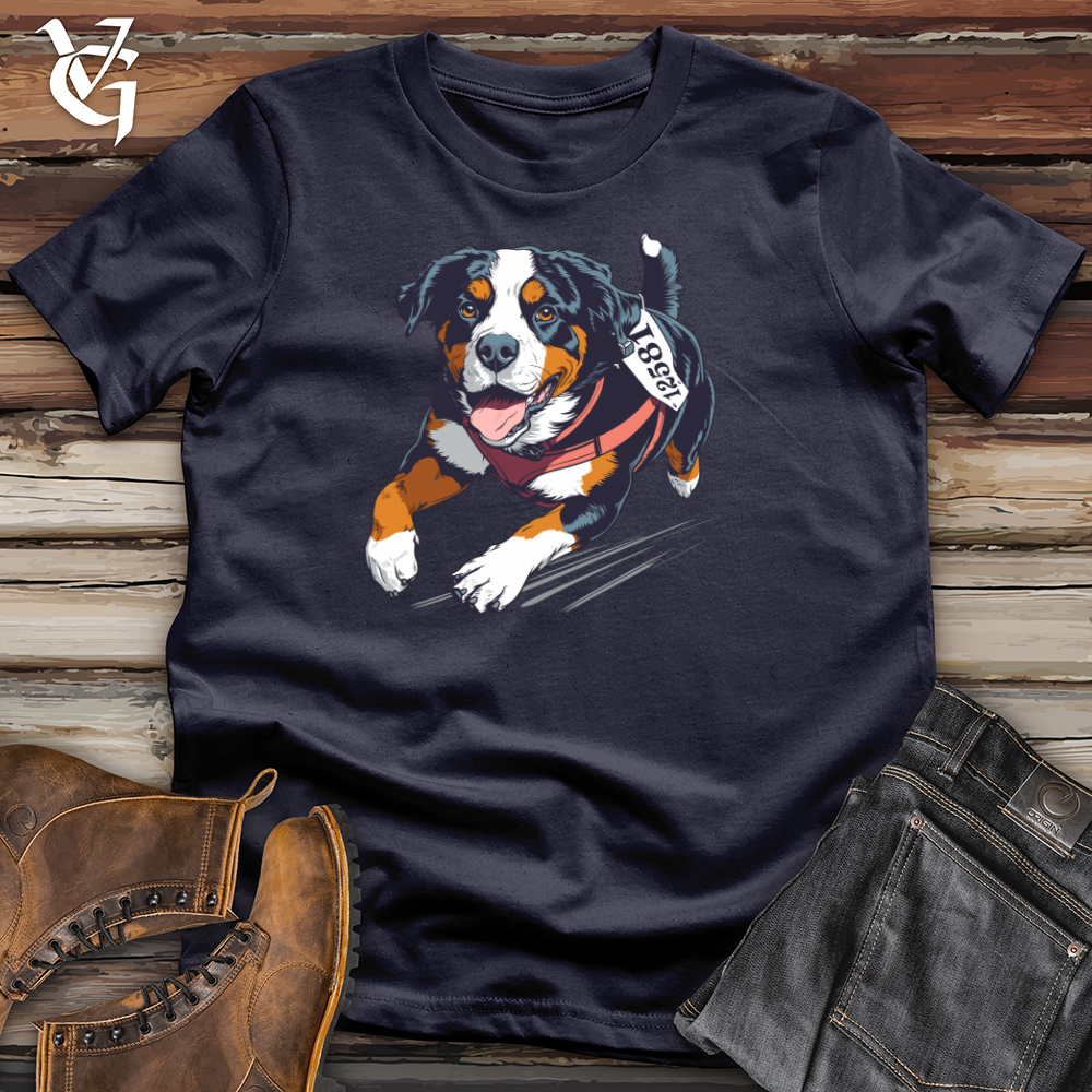 Viking Goods Great Swiss Runner Cotton Tee Navy / L