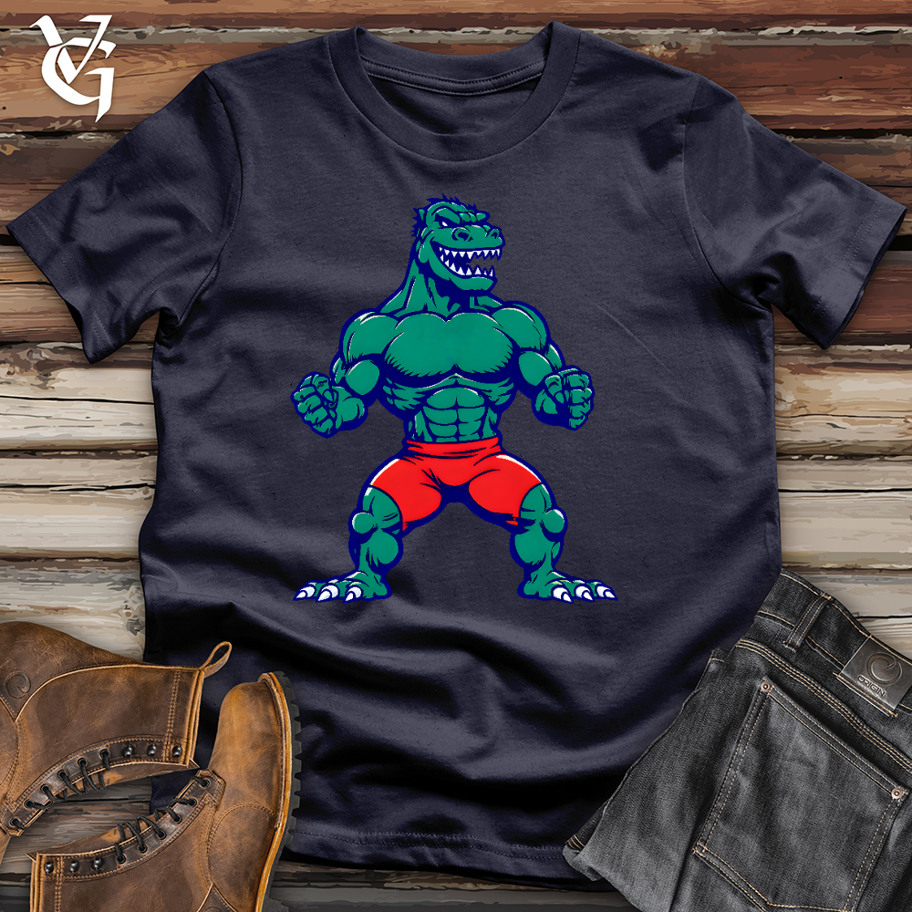 Viking Goods Green Gremlin Cotton Tee Navy / L