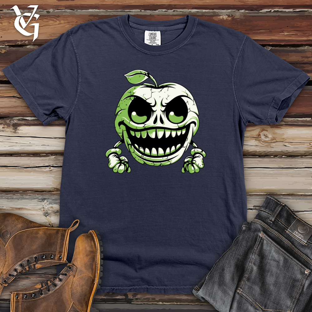 Viking Goods Grinning Apple Wealth Heavy Cotton Comfort Colors Tee Navy / L
