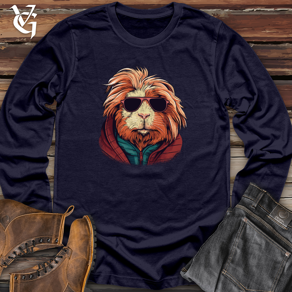 Viking Goods Guinea Pig Groove Long Sleeve Navy / L