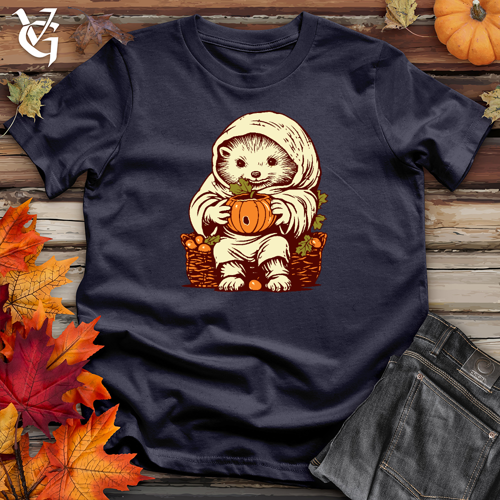 Viking Goods Harvest Hedgehog Delights Cotton Tee Navy / L