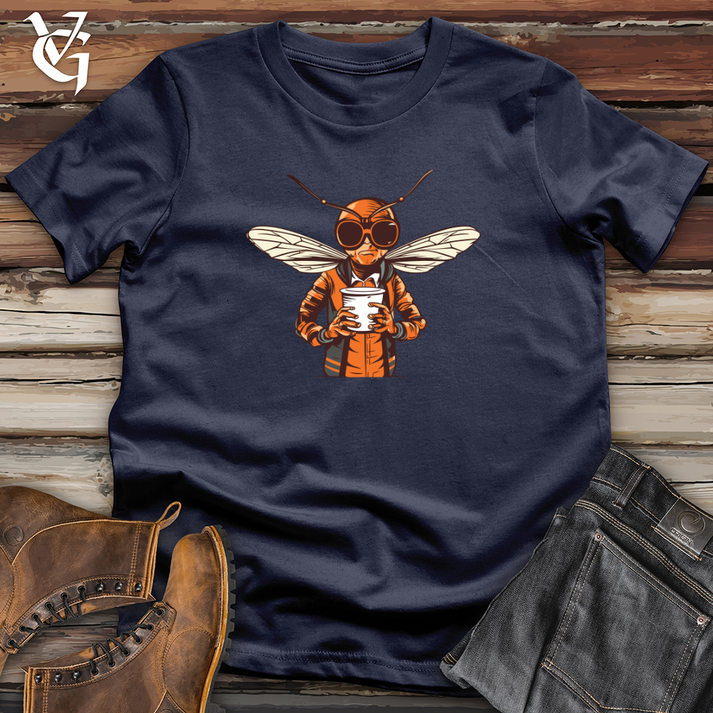 Viking Goods Hornet Buzz Blend Coffee Sip Softstyle Tee Navy / L