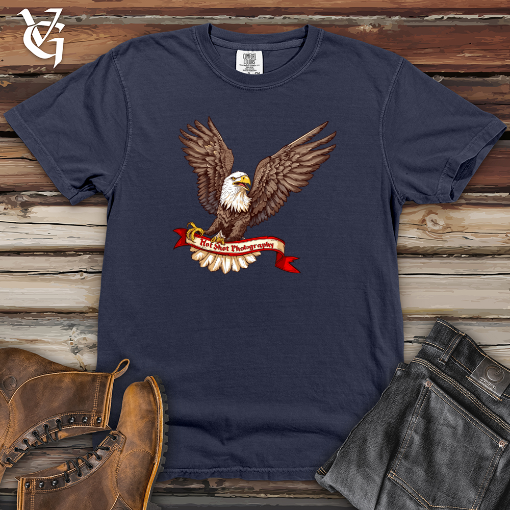 Viking Goods Hot Shot Photography Heavy Cotton Comfort Colors Tee Navy / L