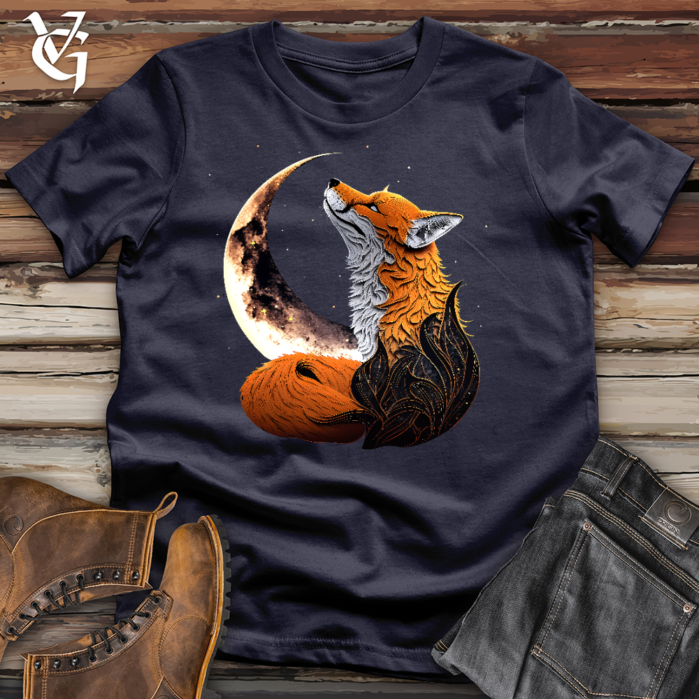 Viking Goods Howl Of The Fox Cotton Tee Navy / L