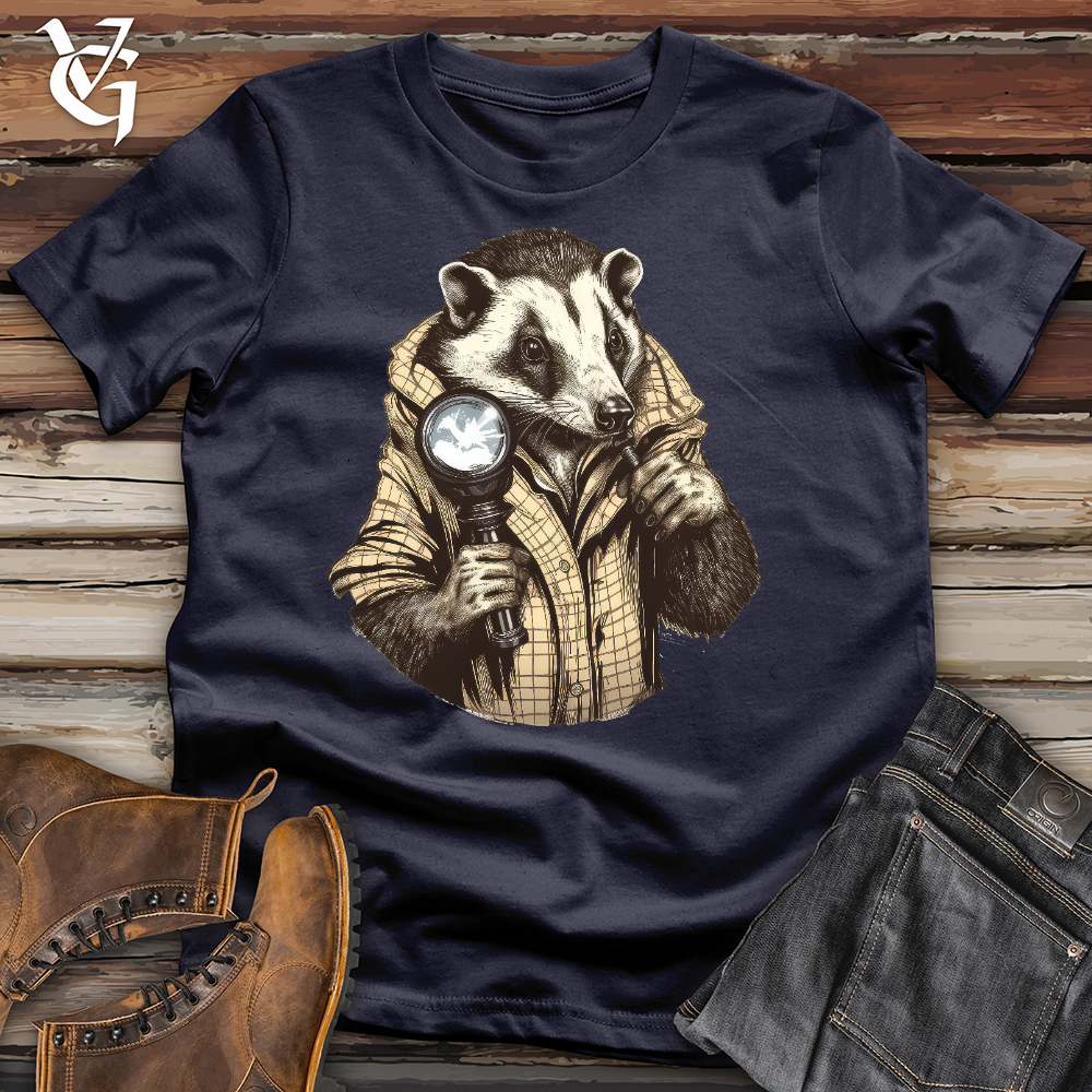 Viking Goods Inspector Badger Cotton Tee Navy / L