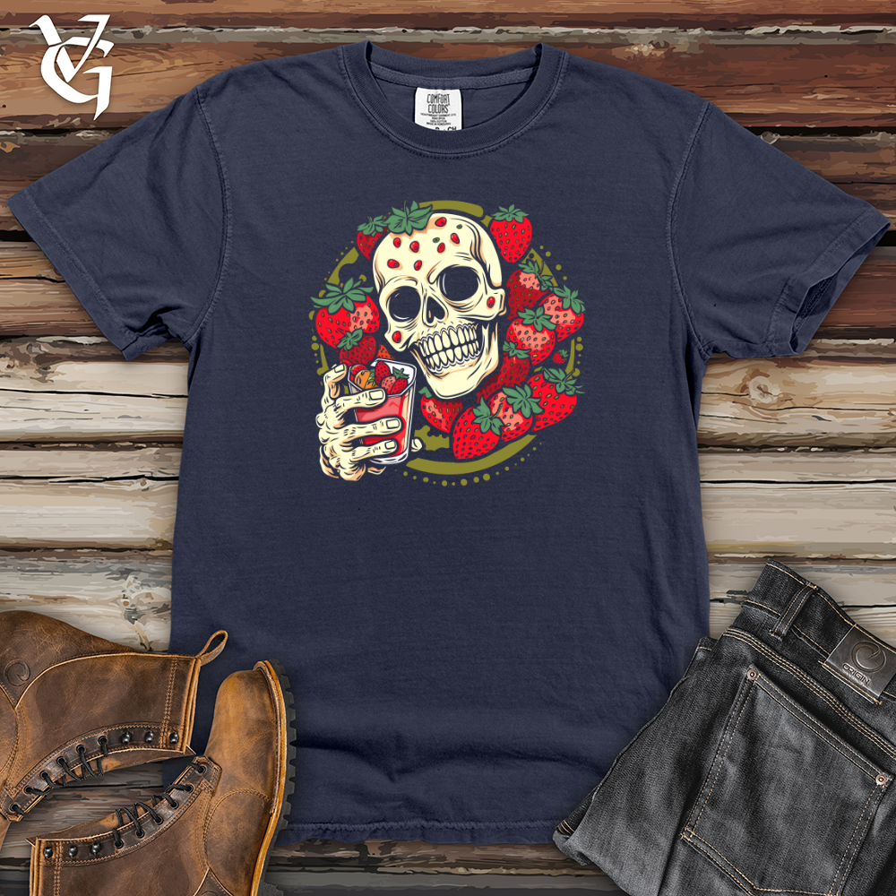 Viking Goods Jackpot Strawberry Fever Heavy Cotton Comfort Colors Tee Navy / L