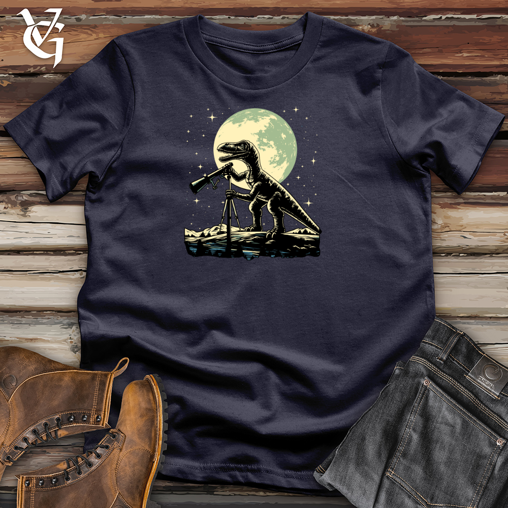 Viking Goods Jurassic Stargazer Recovered Cotton Tee Navy / L