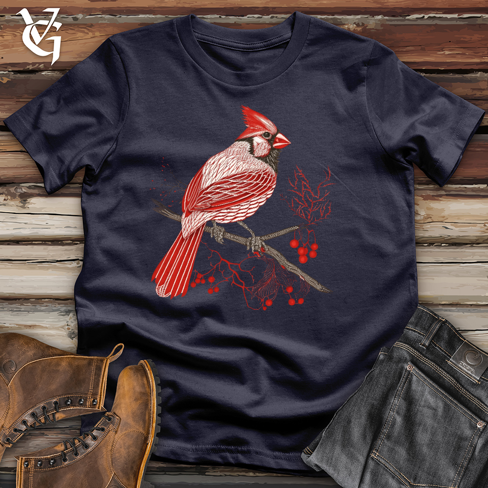 Viking Goods Lacy Cardinal Cotton Tee Navy / L