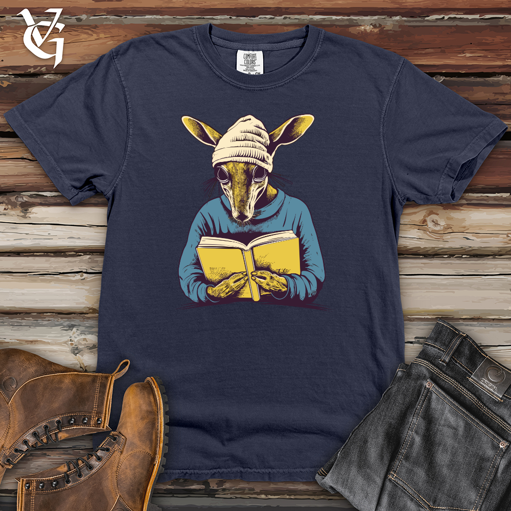 Viking Goods Literate Aardvark Heavy Cotton Comfort Colors Tee Navy / L