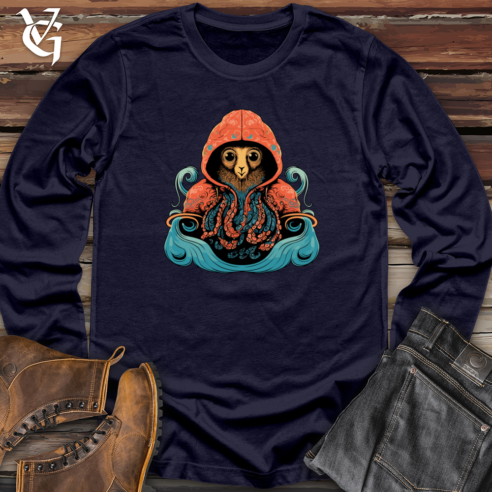 Viking Goods Llama Octopus Fusion Long Sleeve Navy / L