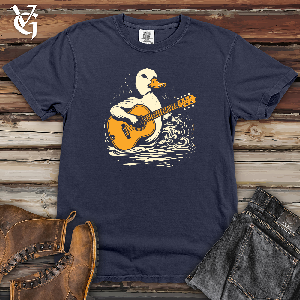 Viking Goods Melodic Mallard Heavy Cotton Comfort Colors Tee Navy / L