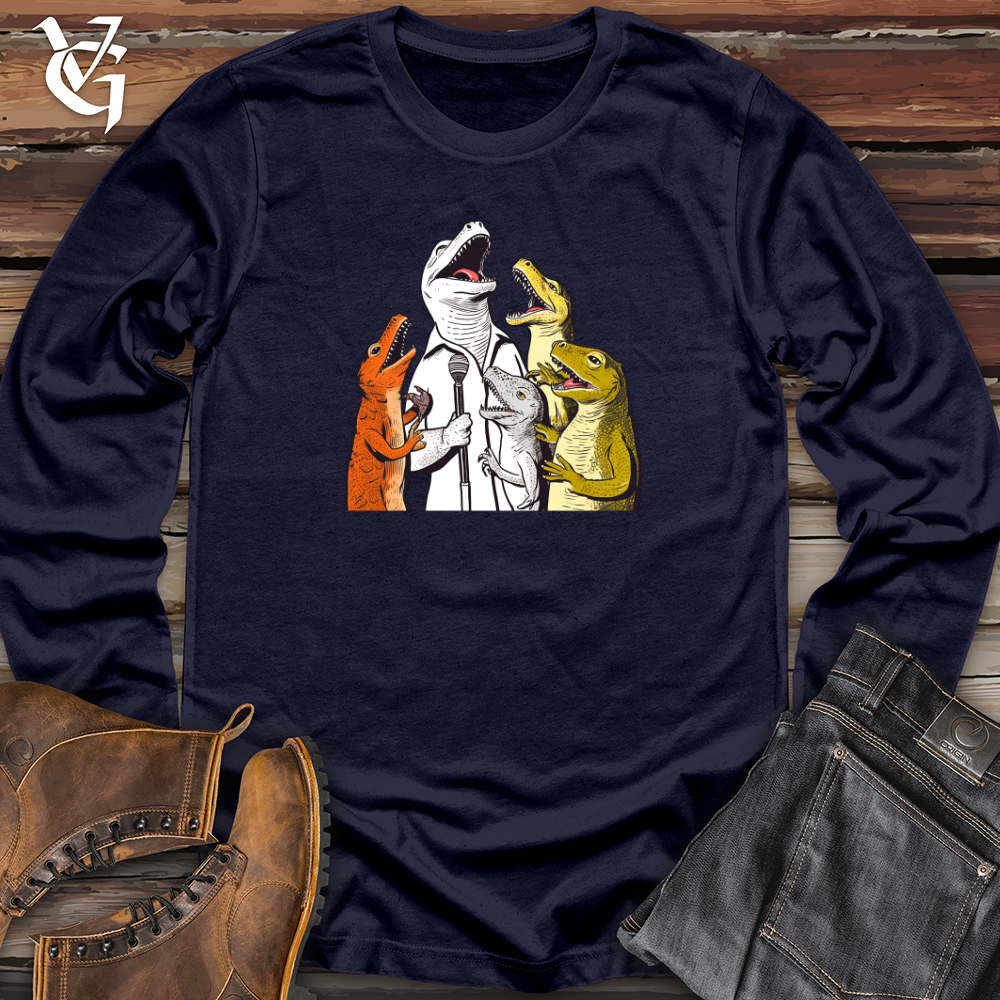 Viking Goods Melodic Reptile Ensemble Long Sleeve Navy / L