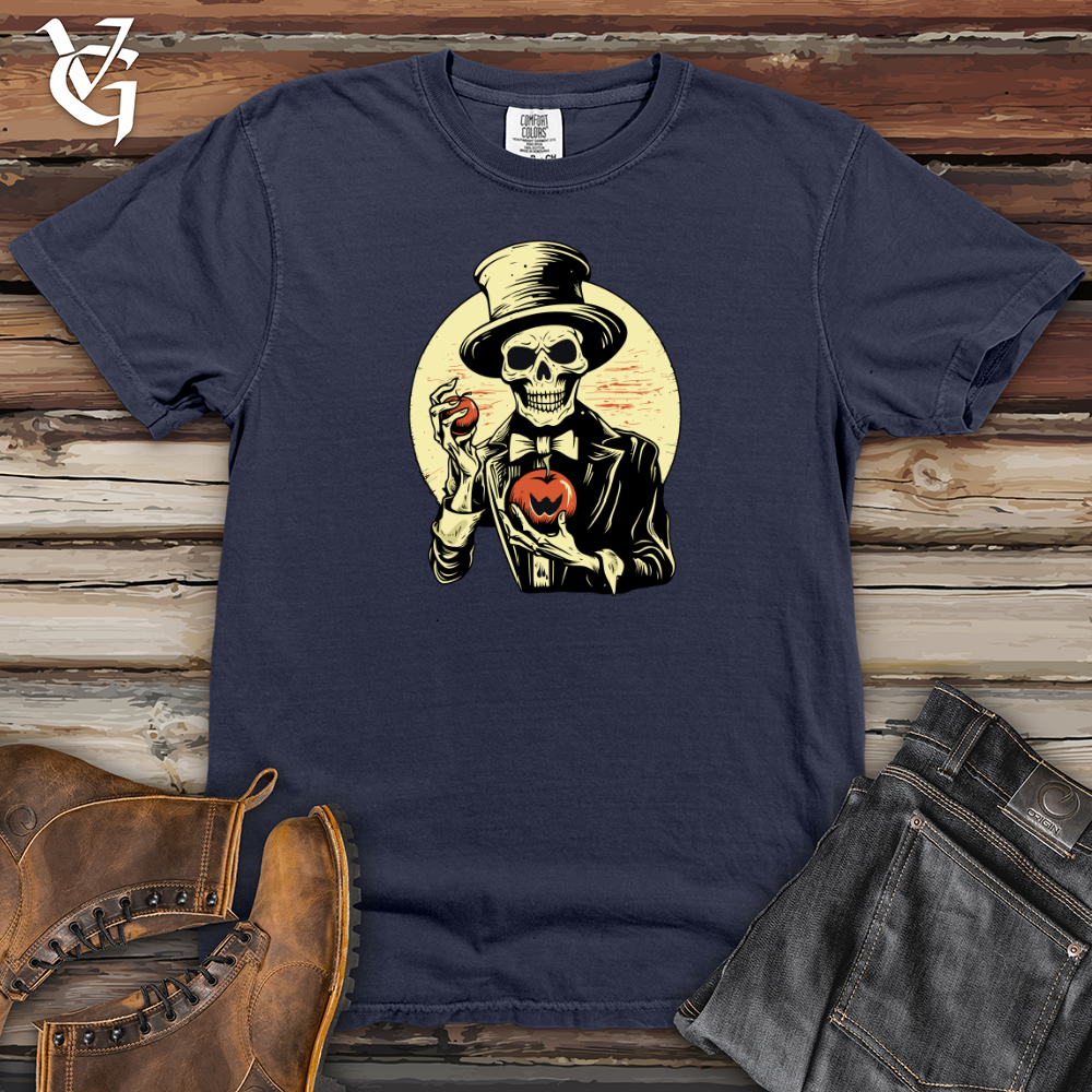 Viking Goods Mischievous Apple Haunts Heavy Cotton Comfort Colors Tee Navy / L