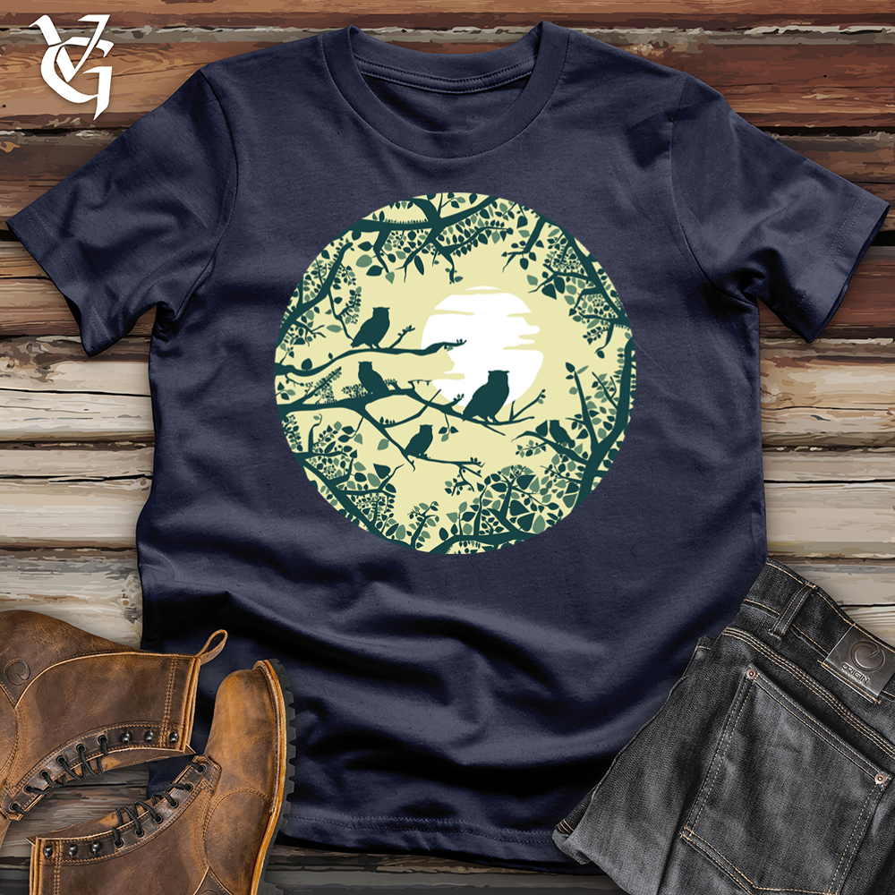 Viking Goods Moonlit Owls Softstyle Tee Navy / L