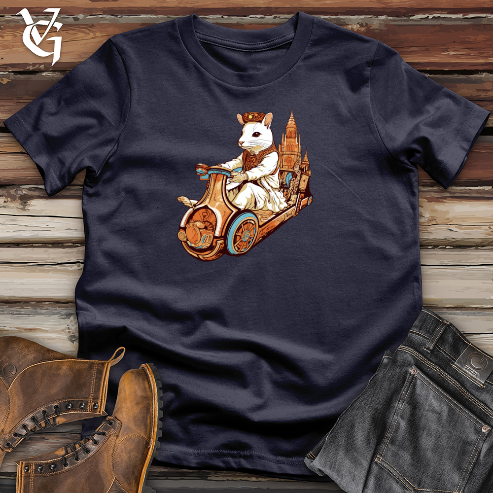 Viking Goods Mouse Time Traveller Cotton Tee Navy / L