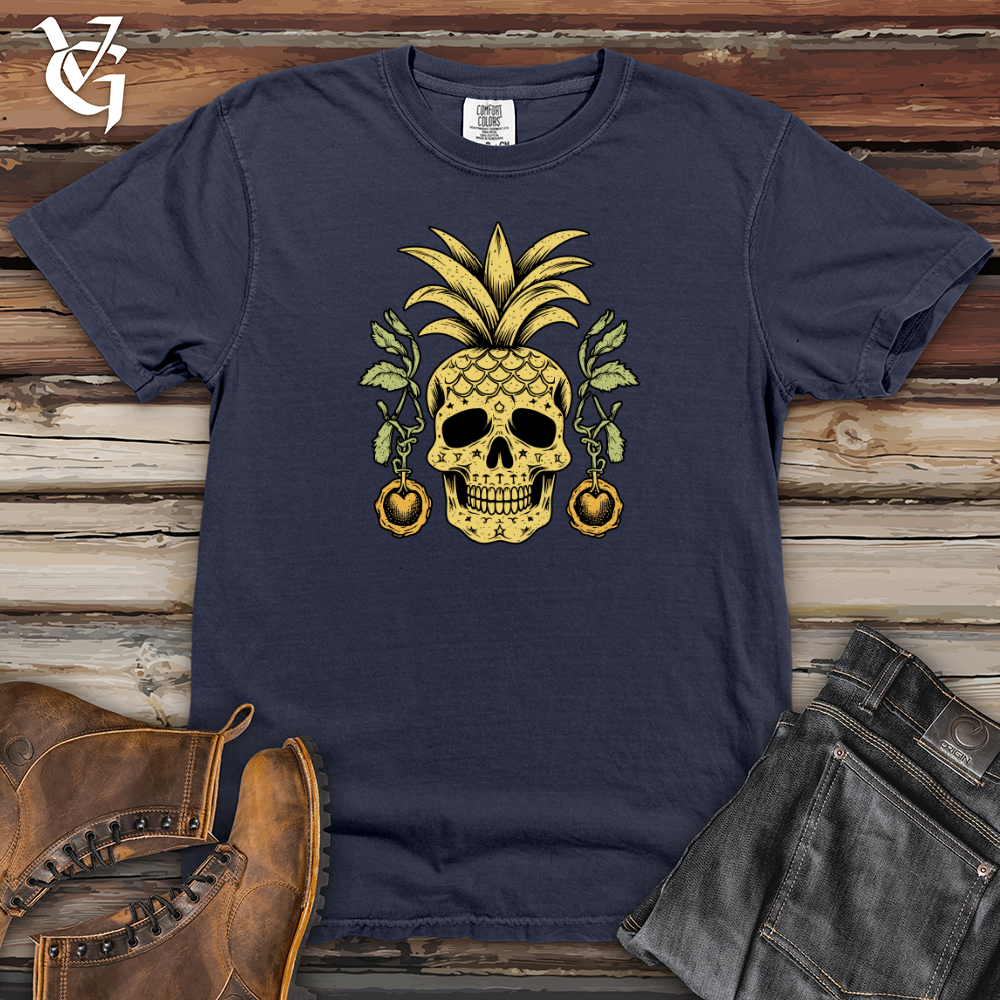 Viking Goods Mystic Pineapple Enigma Heavy Cotton Comfort Colors Tee Navy / L