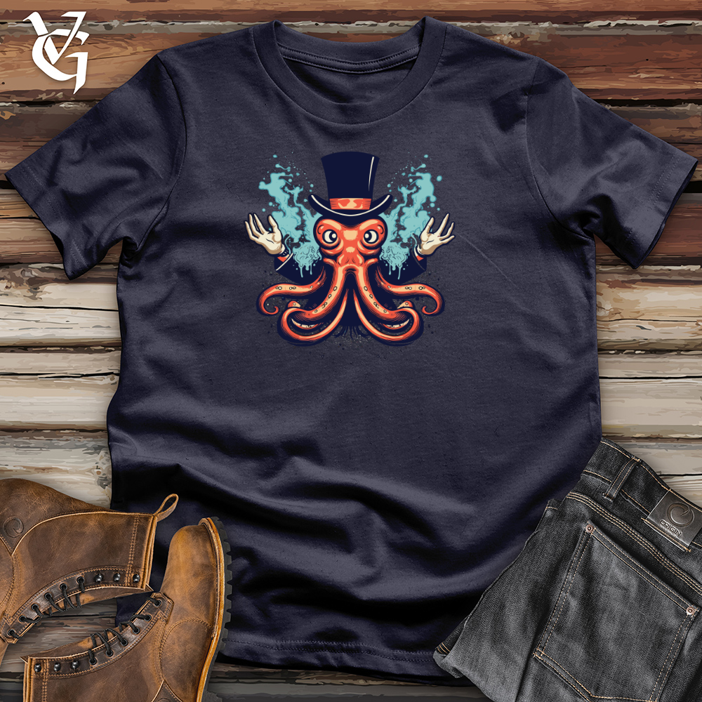 Viking Goods Mystical Octopod Cotton Tee Navy / L