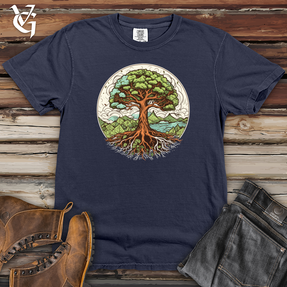 Viking Goods Nature's Embrace Heavy Cotton Comfort Colors Tee Navy / L