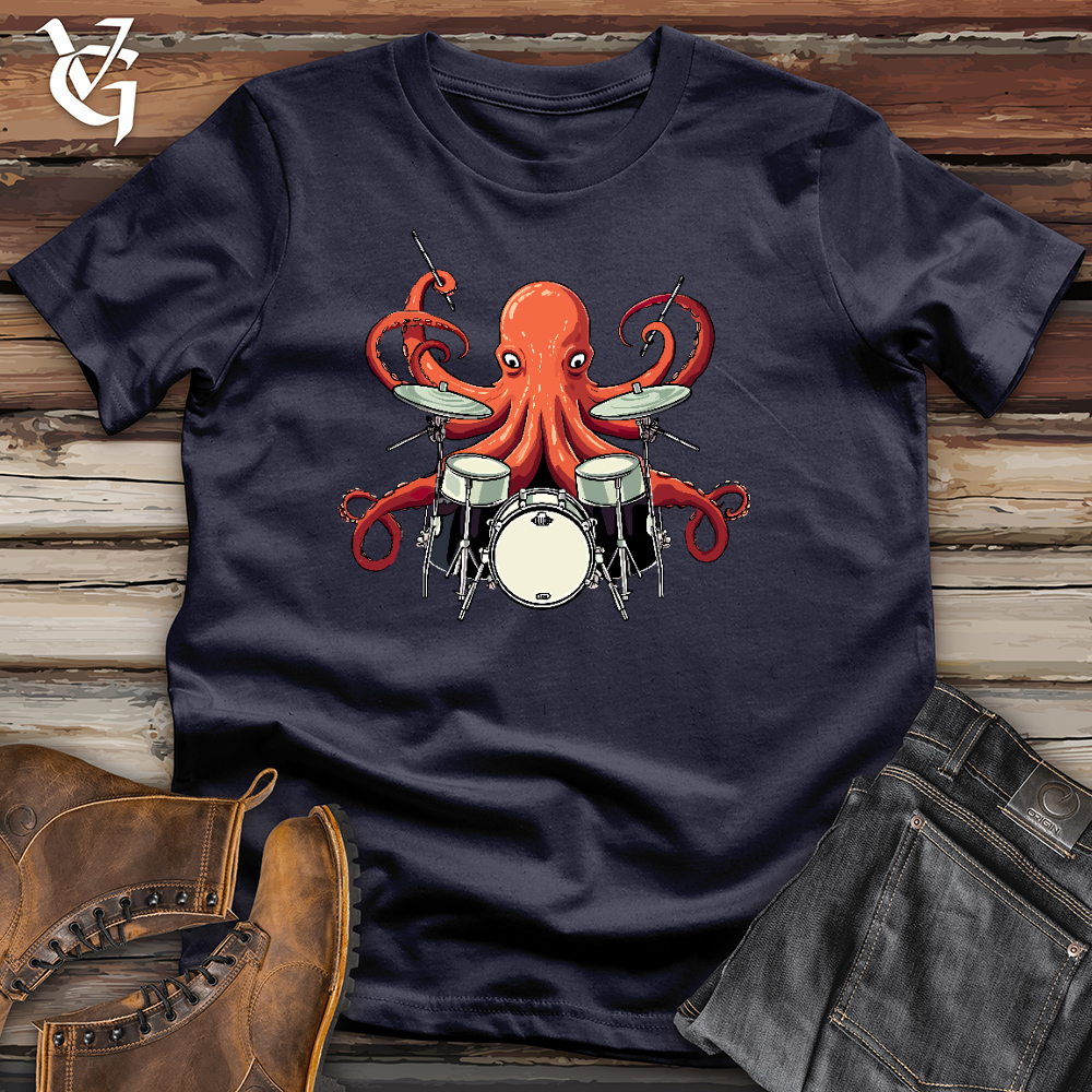 Viking Goods Octodrummer Cotton Tee Navy / L