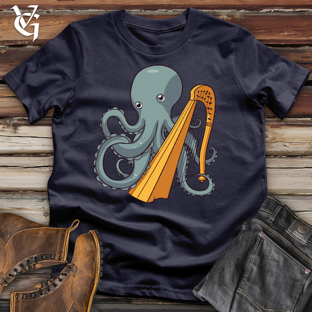 Viking Goods Octoharp Cotton Tee Navy / L