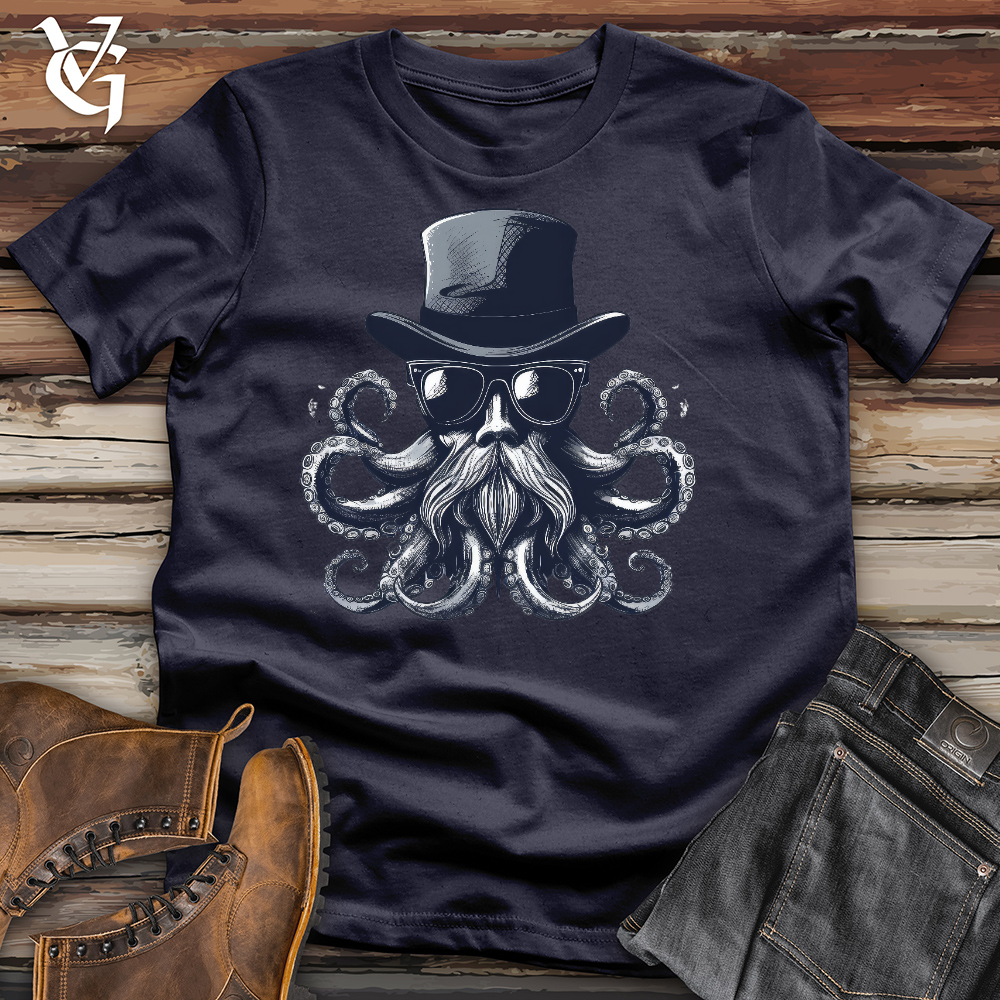 Viking Goods Octoman Jones Sunglasses Cotton Tee Navy / L