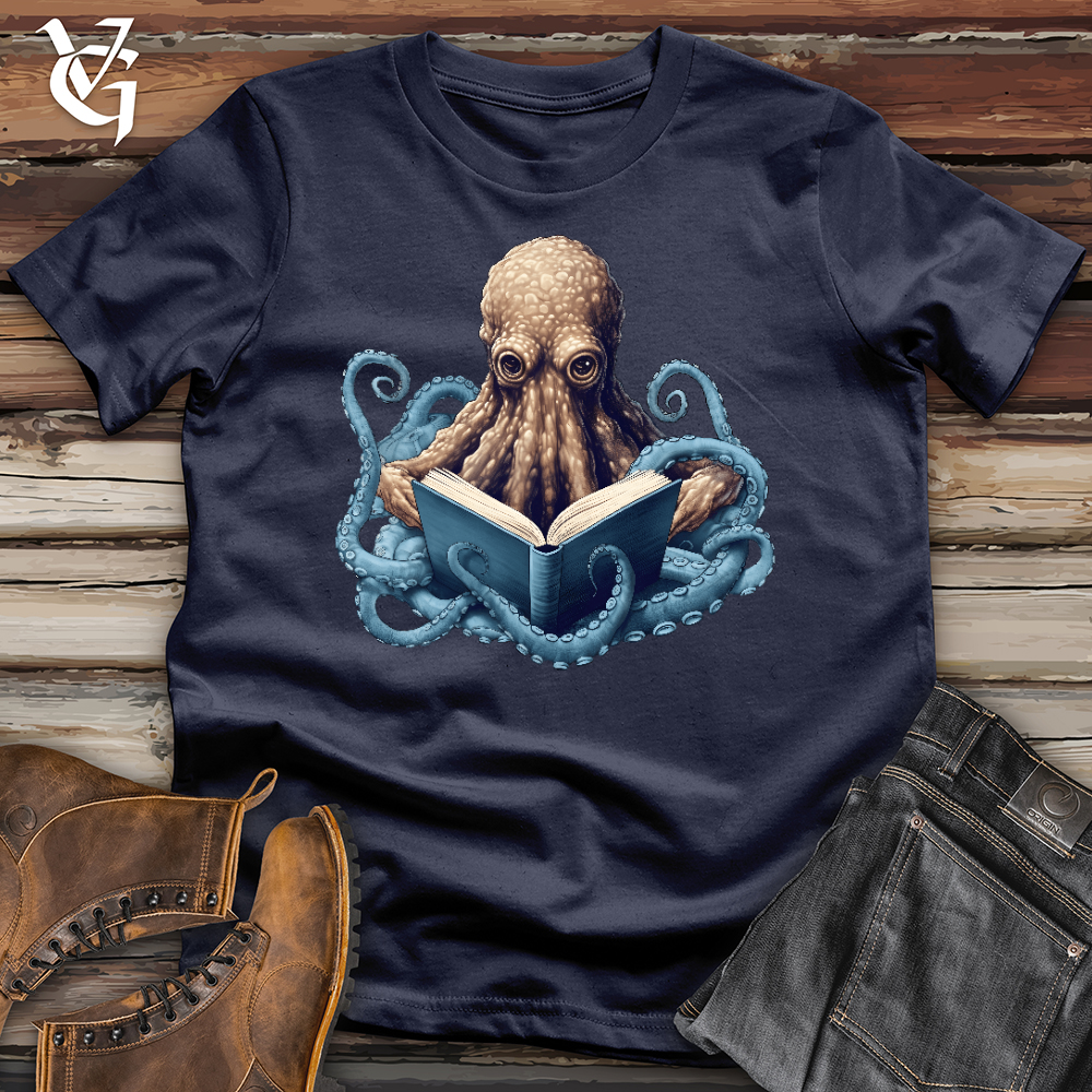 Viking Goods Octopus Professor Softstyle Tee Navy / L