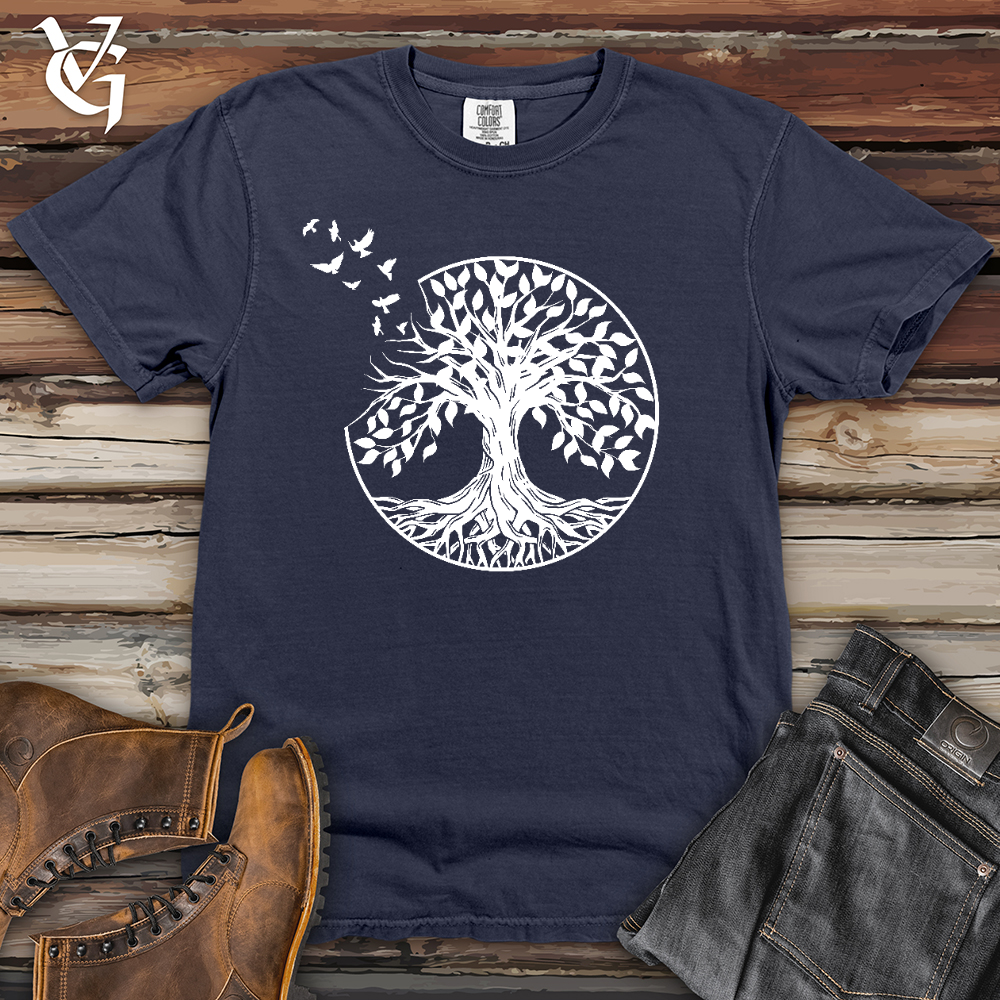 Viking Goods One With The Forest Heavy Cotton Comfort Colors Tee Black / L