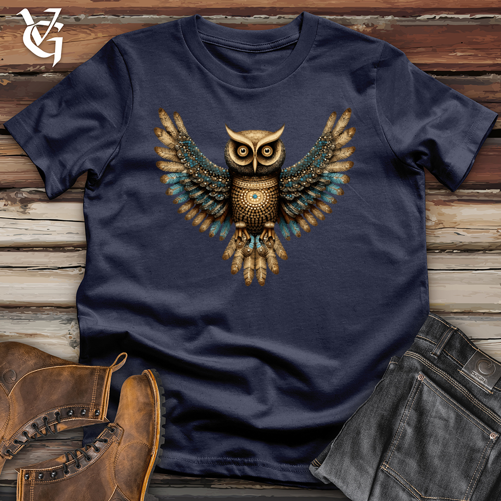 Viking Goods Owl Arise Softstyle Tee Navy / L