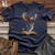 Viking Goods Owls Nest Softstyle Tee Navy / L