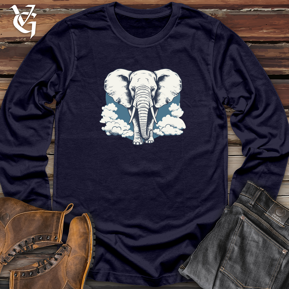 Viking Goods Pachyderm Puffs Long Sleeve Navy / L