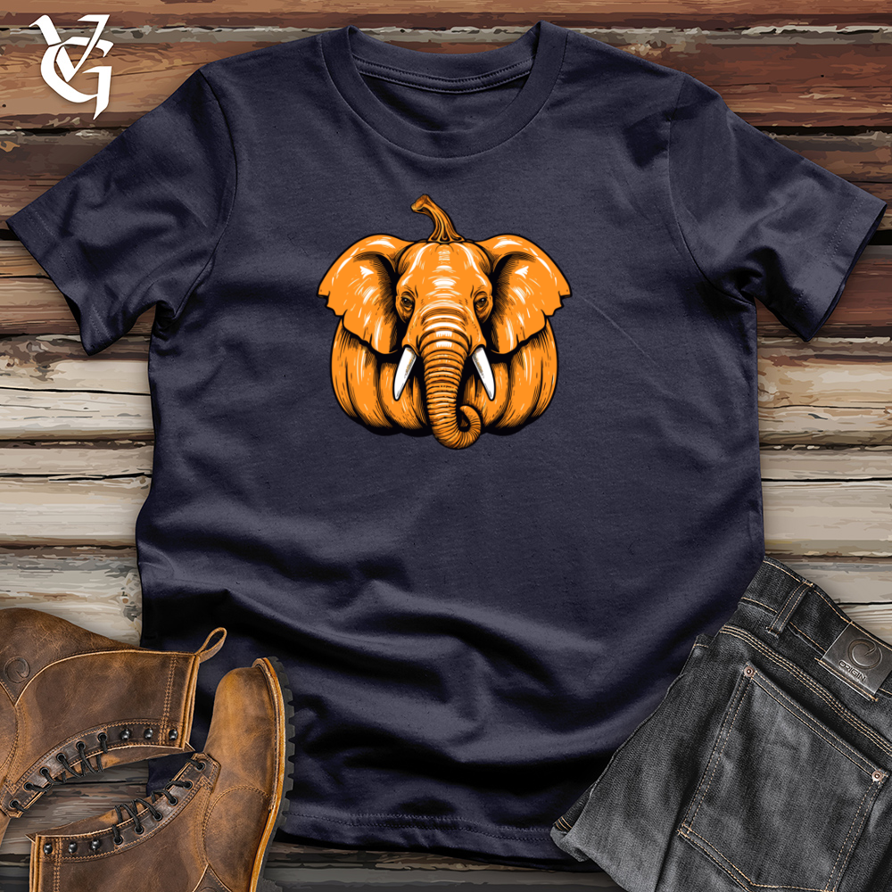 Viking Goods Pachyderm Pumpkin Cotton Tee Navy / L