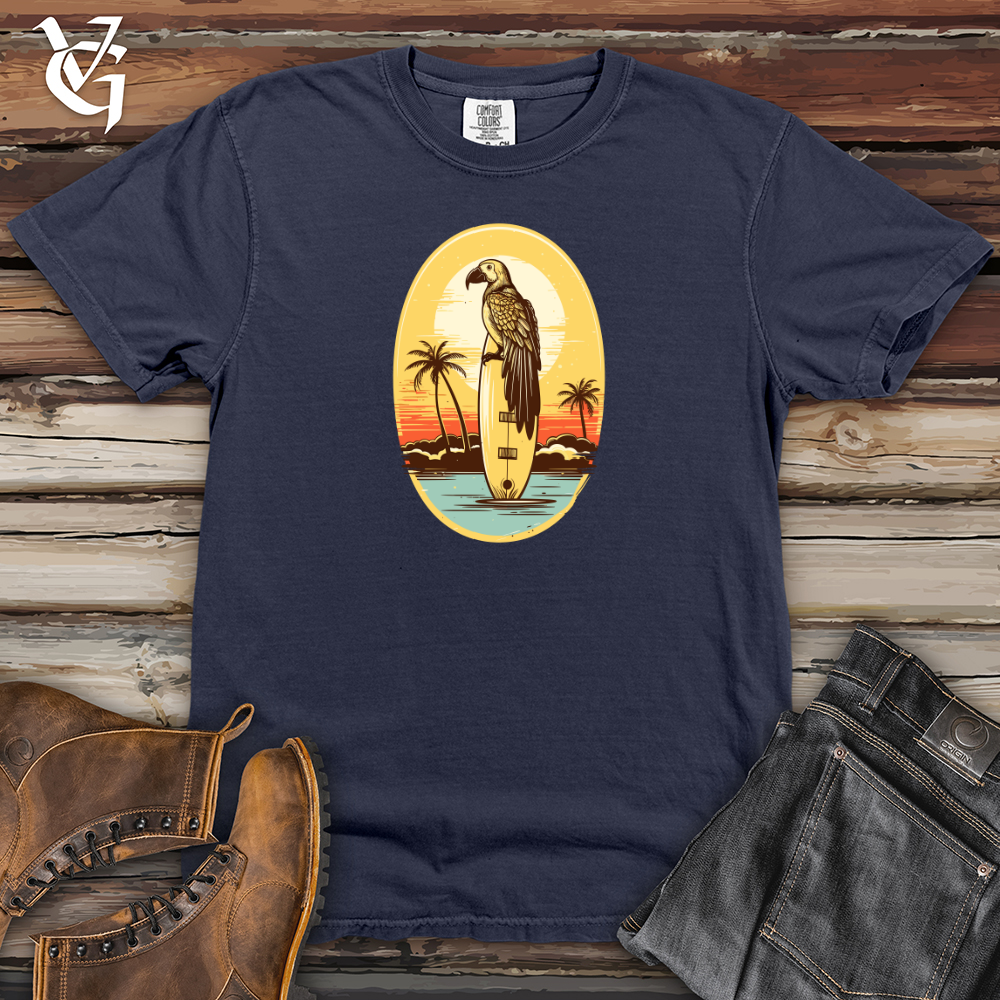 Viking Goods Paddle Board Balancer Raven Heavy Cotton Comfort Colors Tee Navy / L