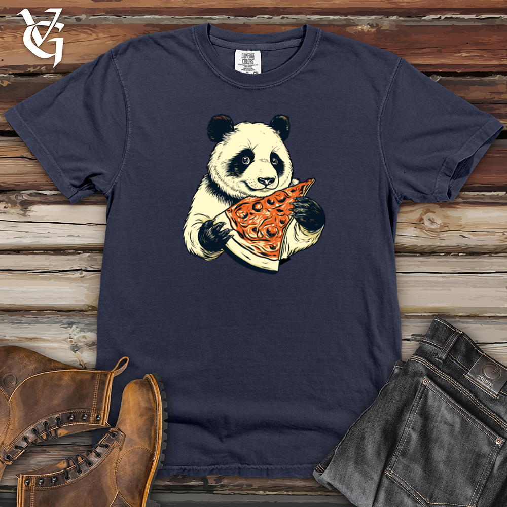 Viking Goods Panda Pizzamania Heavy Cotton Comfort Colors Tee Navy / L
