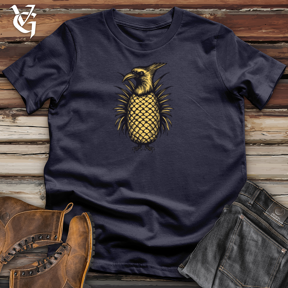 Viking Goods Pineapple Raven Cotton Tee Navy / L