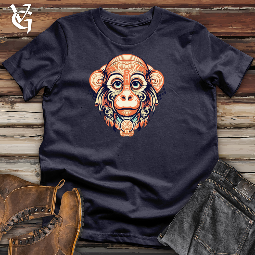 Viking Goods Playful Primate Cotton Tee Navy / L