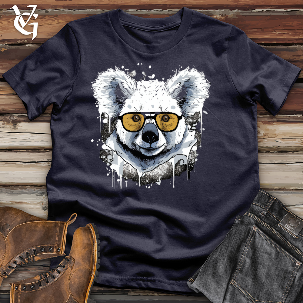 Viking Goods Poised Koala Cotton Tee Navy / L