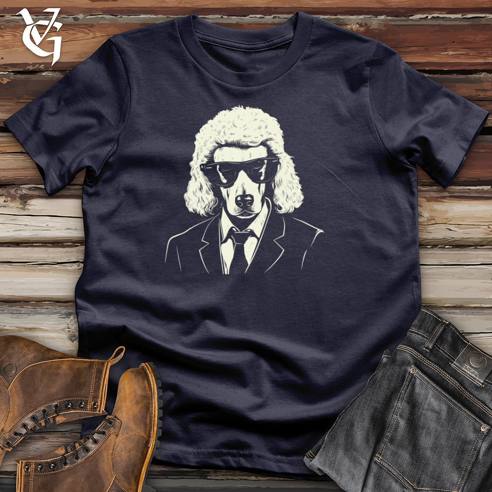 Viking Goods Poodle Noir Cool Cotton Tee Navy / L