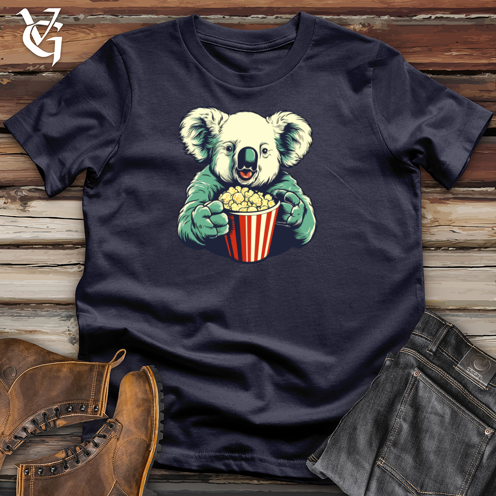 Viking Goods Popcorn-Munching Koala Cotton Tee Navy / L