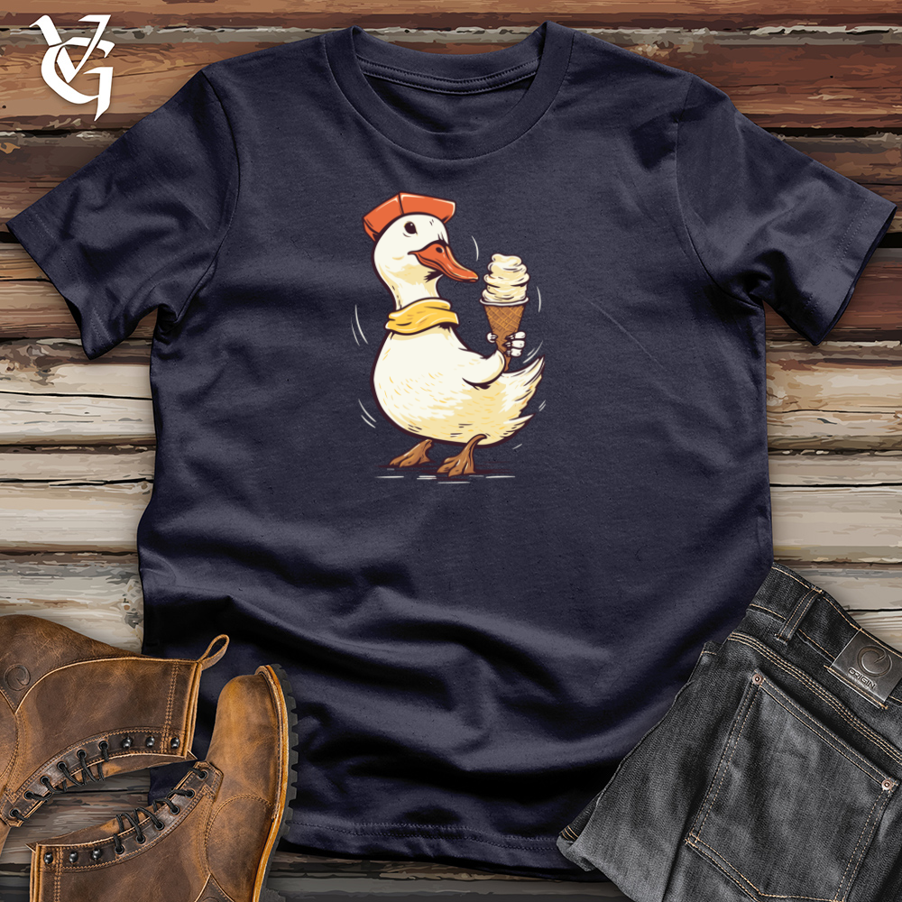 Viking Goods Quirky Bill Balancer Cotton Tee Navy / L