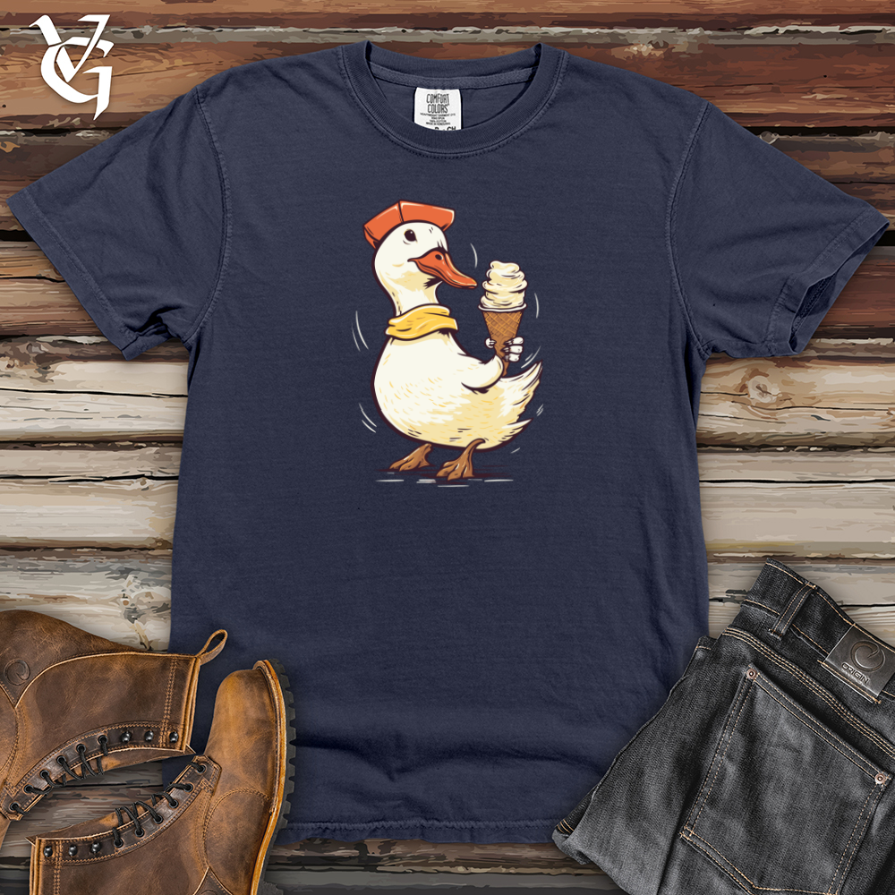 Viking Goods Quirky Bill Balancer Heavy Cotton Comfort Colors Tee Navy / L