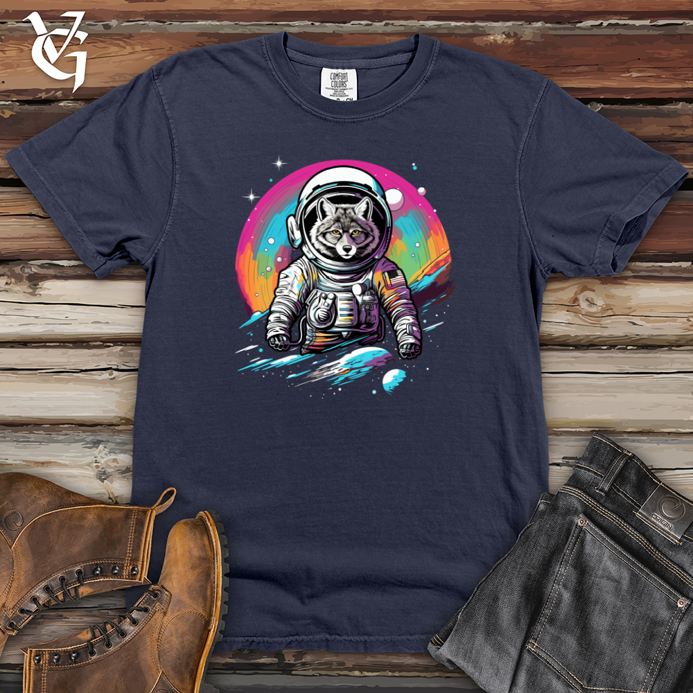 Viking Goods Raccoon Astronaut Adventure Heavy Cotton Comfort Colors Tee Navy / L