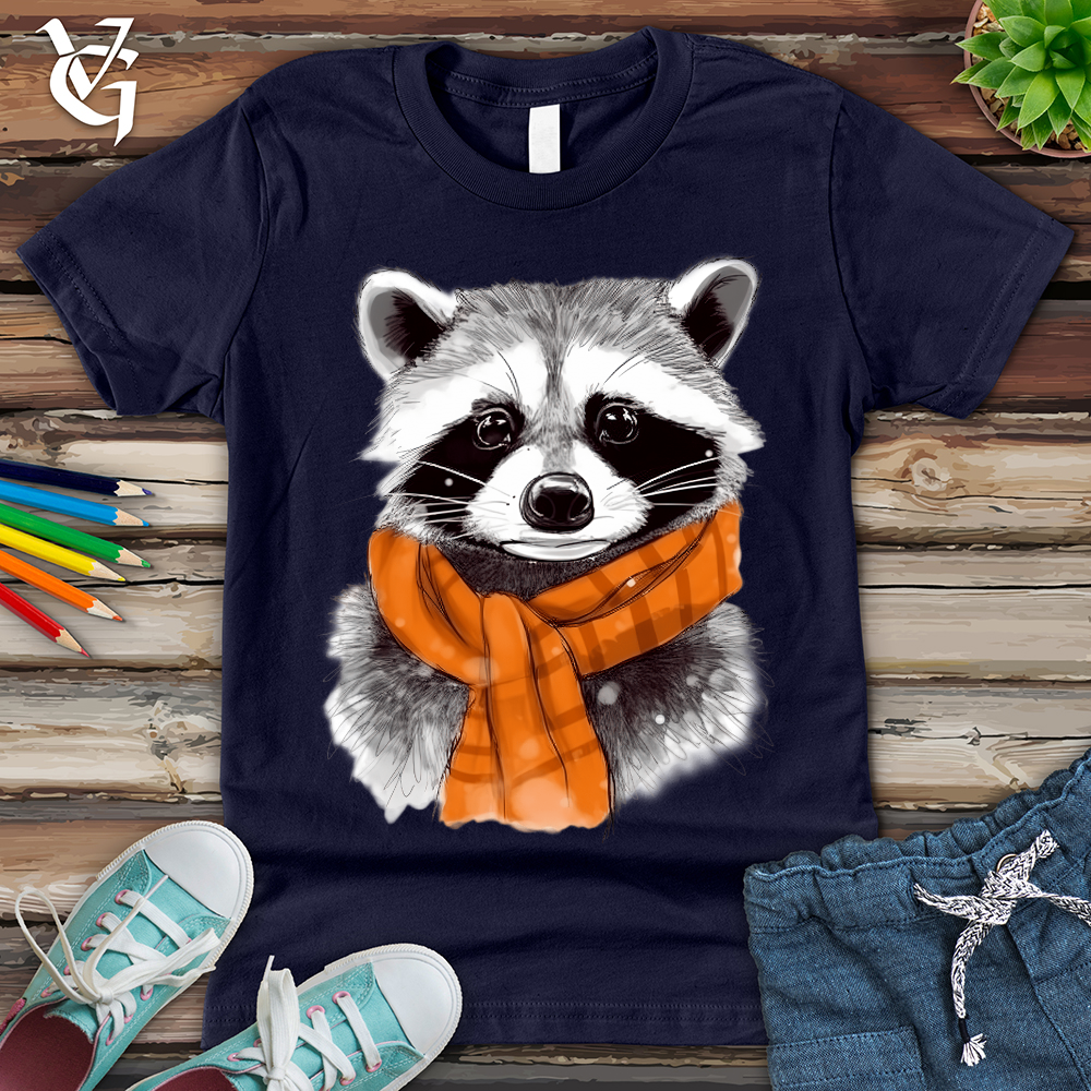 Viking Goods Raccoon Chief Youth Tee Navy / L