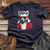 Viking Goods Raccoon Retro Cotton Tee Navy / L