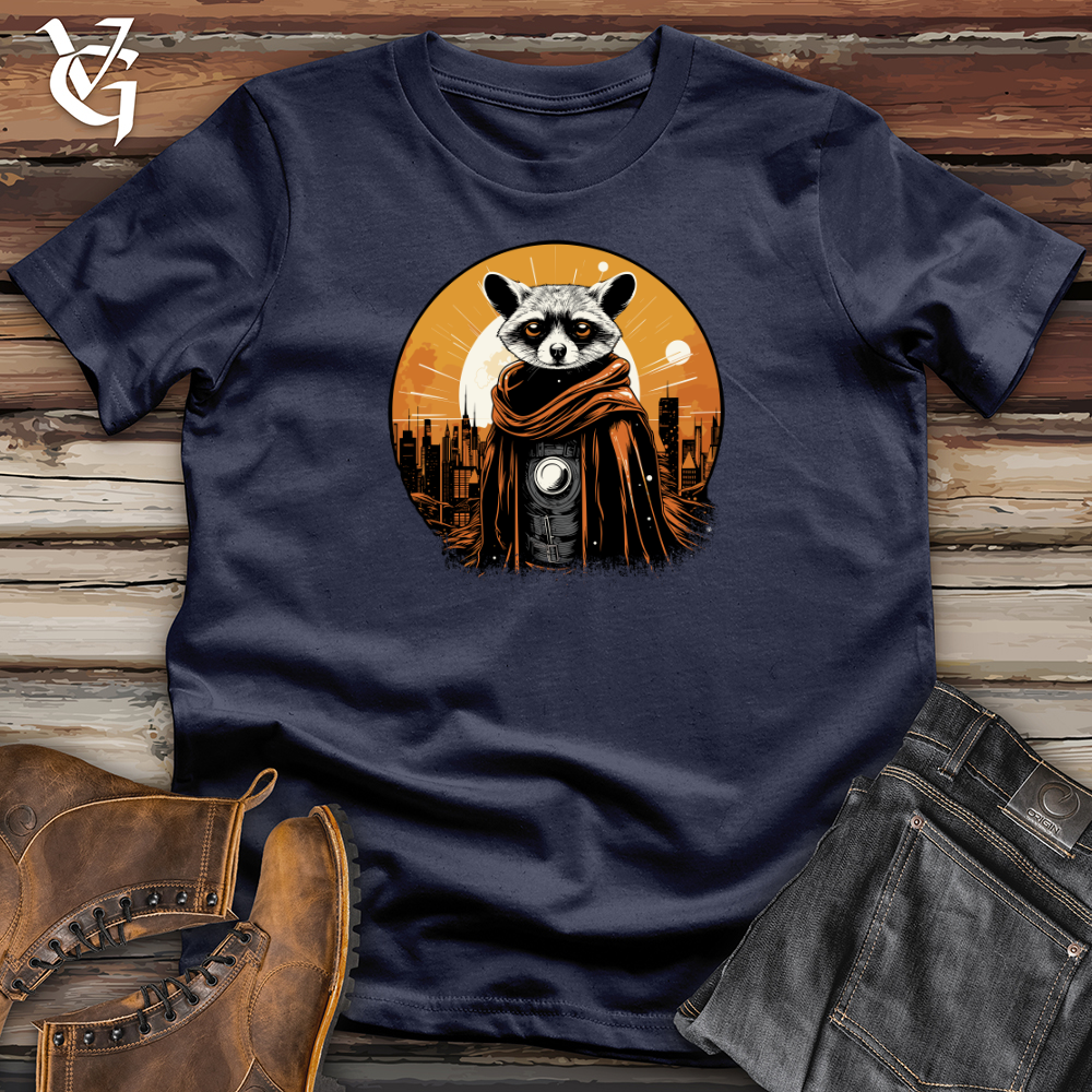 Viking Goods Raccoon Vigilante Softstyle Tee Navy / L