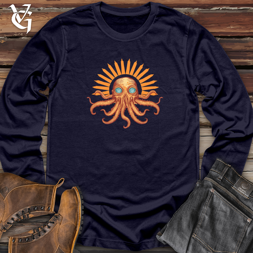 Viking Goods Radiant Tentacled Mirage Long Sleeve Navy / L