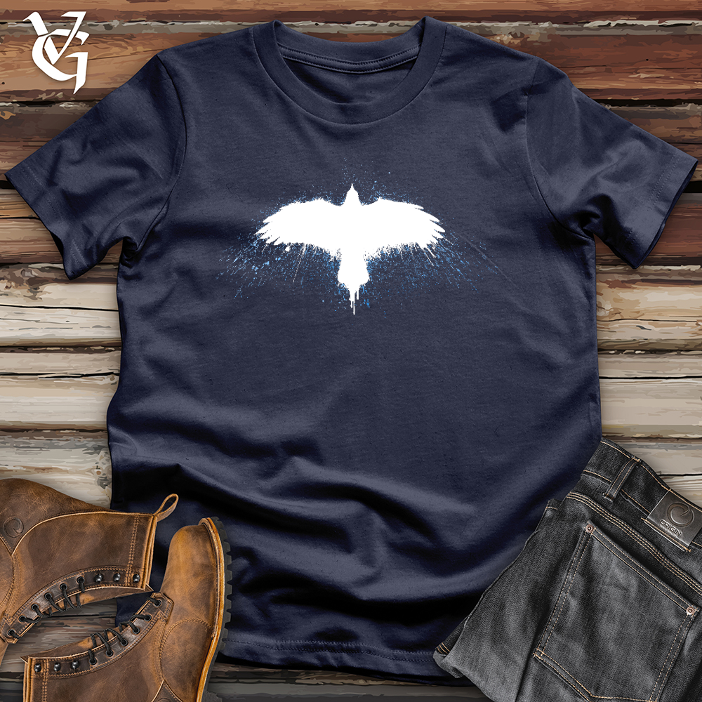 Viking Goods Raven Shatter Softstyle Tee Navy / L