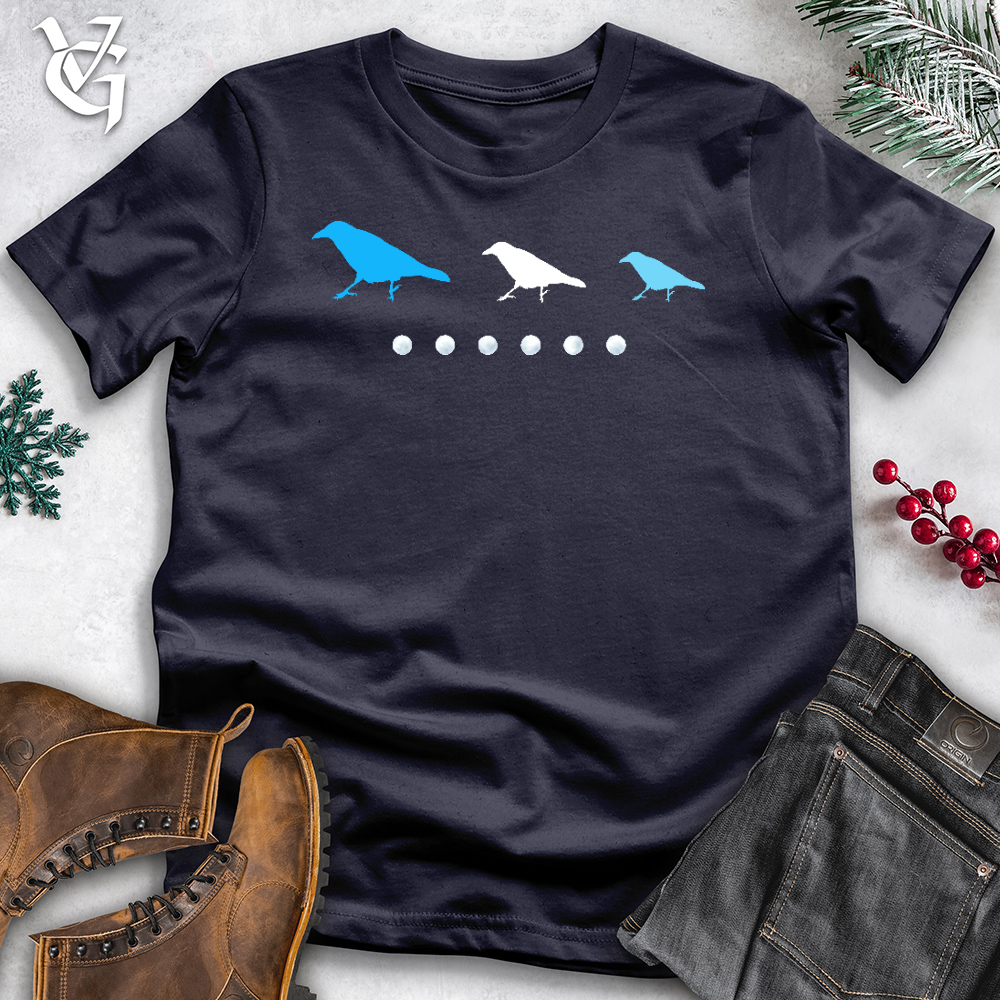 Viking Goods Raven Snowballs Cotton Tee Navy / L