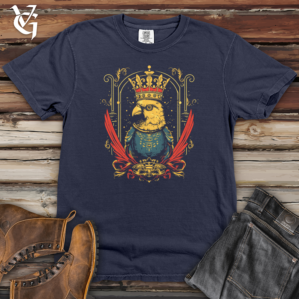 Viking Goods Regal Parakeet Monarch Heavy Cotton Comfort Colors Tee Navy / L