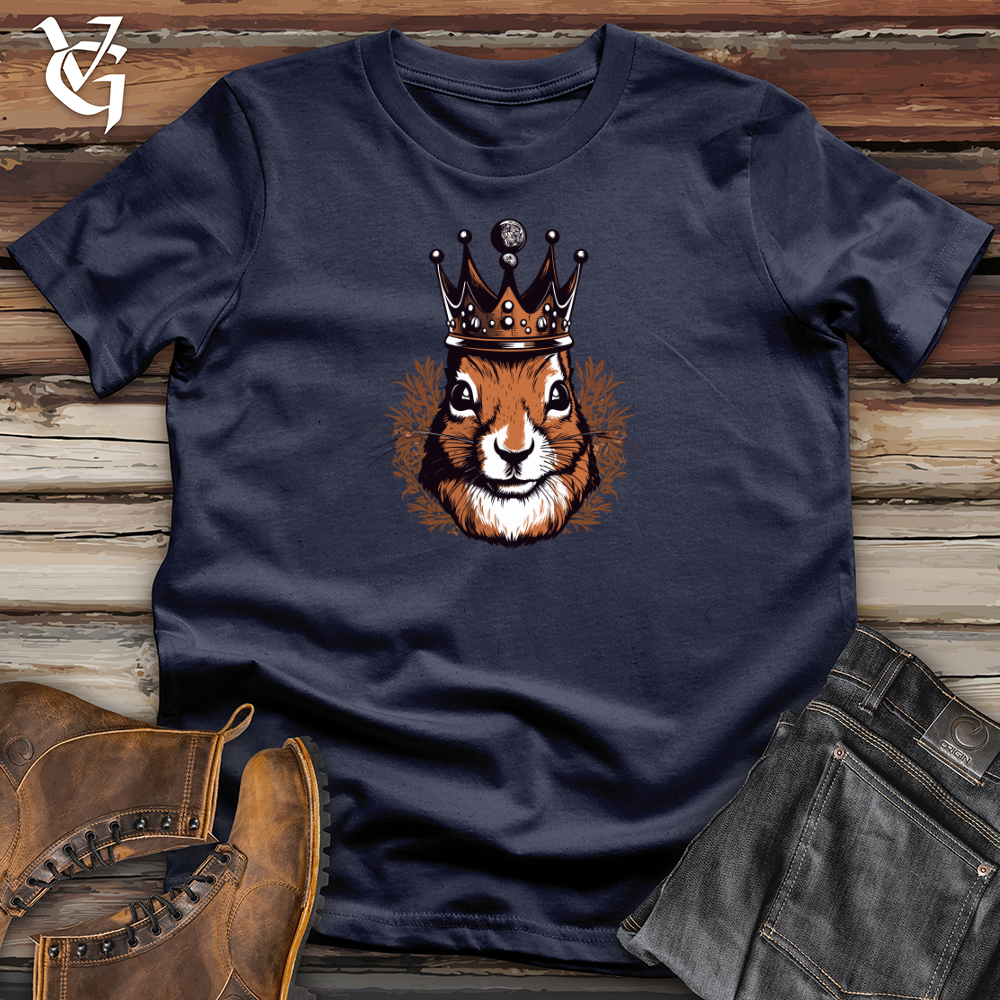 Viking Goods Regal Squirrel Softstyle Tee Navy / L